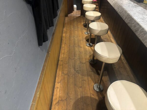 【床清掃】熊本市の飲食店にて